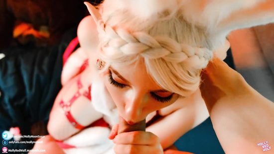 Немного спермы для послушной эльфийки