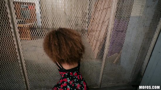 Кудрявая студентка мулатка в колледже трахнулась с учителем