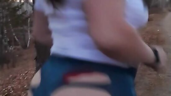 Big Ass Girl Jogging