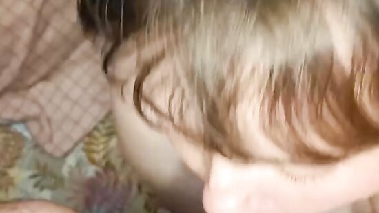 Сосу огромный член перед сексом