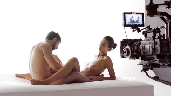 Сцены красивого секса со съёмочной площадки студии Hegre