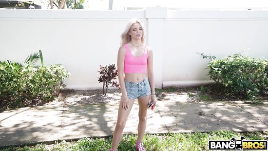 Поездка в киску блондинки