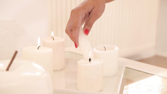 Доминантка делает мужу жесткий массаж и даёт в анал