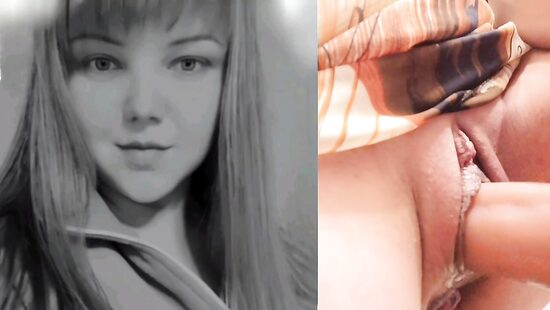 Мастурбация киски дилдо до сквирта