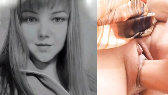 Мастурбация киски дилдо до сквирта