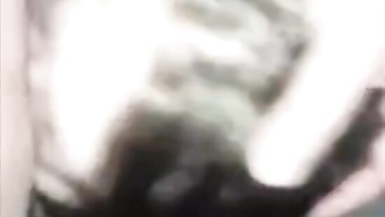 Жадно сосет