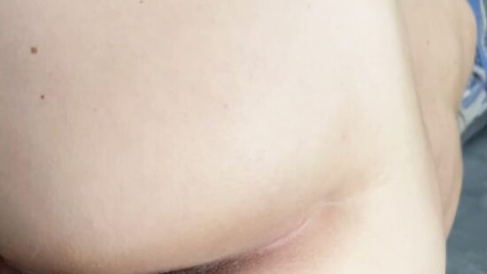 Дрочу жене на жопу