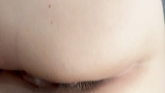 Дрочу жене на жопу