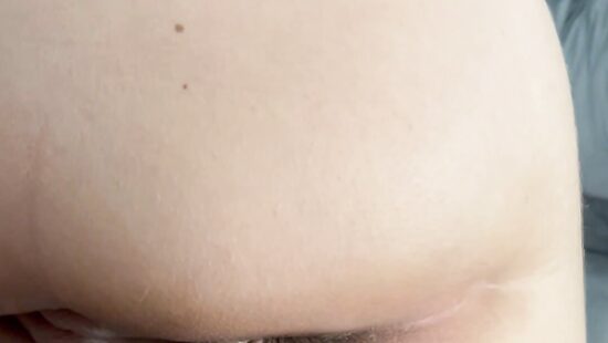 Дрочу жене на жопу