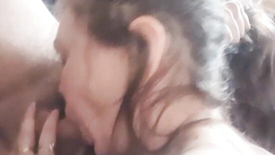 Девушка посасывает мне член