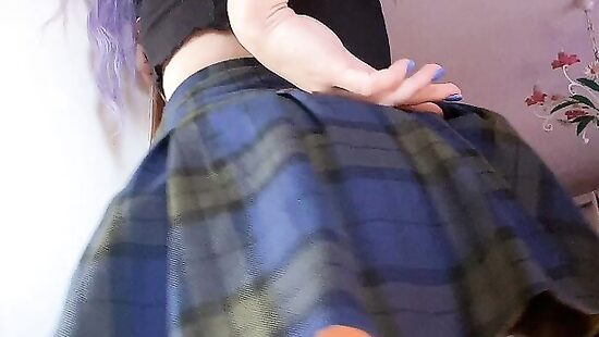 С лисички трусики спали