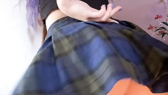 С лисички трусики спали