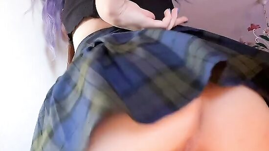 С лисички трусики спали